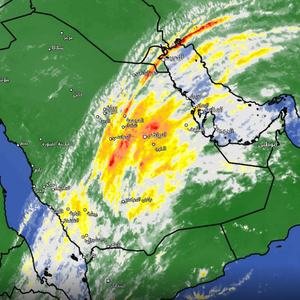 تحديث 9:30 صباحاً | سُحب عالية ومُتوسطة تُغطي مناطق واسعة من المملكة 