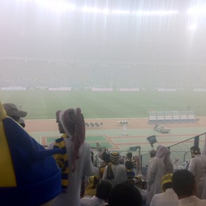 تأجيل مباراة النصر ونجران بسبب الغبار