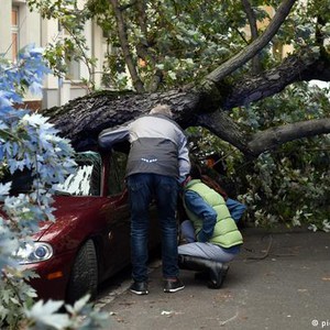 رياح عاتية تقتل إمرأة في ألمانيا 