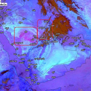 موجة غبار تؤثر على بعض مناطق المملكة نهار الثلاثاء