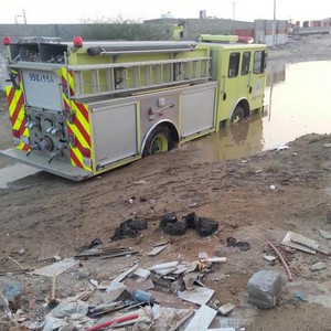 وفاة طفلة غرقًا بمستنقع مياه خلفته أمطار جدة 