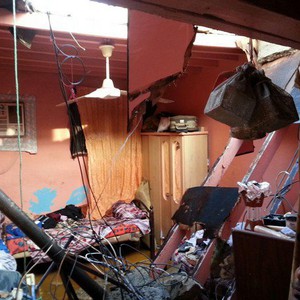 سويعات ماطرة تُسقط سقف منزل بجازان 