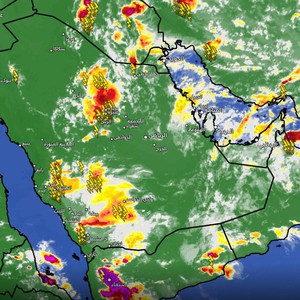 تحديث الساعة 8 مساء || استمرار امطار الخير في مناطق واسعة من السعودية