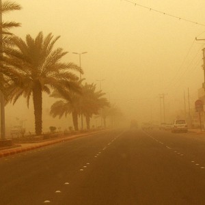 الرياض .. تنبيه من الرياح القوية والغبار يوم الاربعاء