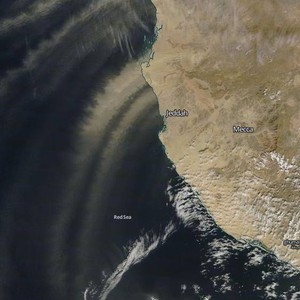 السعودية | رياح الصبا تشتد وتوقعات بطقس مغبر من مدينة جدة وحتى جنوب الوجه بمنطقة تبوك الأربعاء والخميس 