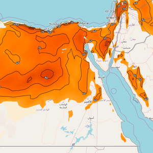 مصر | رياح نشطة مُثيرة للرمال الجمعة وانخفاض حاد على درجات الحرارة ليلاً وطقس يميل للبرودة