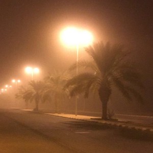 السعودية | موجة جديدة من الرياح القوية والغبار تؤثر على الحدود الشمالية وحائل نهار السبت  