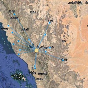 السعودية | هزة أرضية بقوة 3.1 ريختر شعر بها سكان أبها وخميس مشيط
