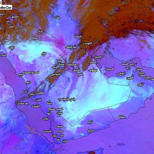 تنبيه: موجة غبار تتشكل جنوب العراق وشمال السعودية