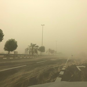 Saudi Arabia Dusty Friday weather in Al-Jouf, Al-Qurayyat and the northern border