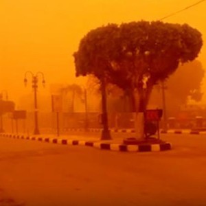 تنبيه من خطر الغبار الكثيف على الهفوف والاحساء يومي الأربعاء والخميس