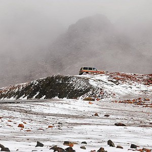 مرتفعات تبوك : ثلوج متوقعة نهار الجمعة