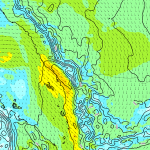 رياح قوية وغبار كثيف متوقع تأثيره على جازان الاحد والإثنين وإستمرار الطقس الحار والرطب على المناطق الساحلية