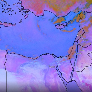 الأردن - تحديث الساعة 05:45 صباحاً | غيوم ماطرة تقترب من الكرك والطفيلة 