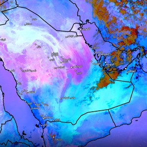 تحديث 12:20 ظهراً | الموجة الغبارية تشتد على الشرقية والهفوف وجنوب الرياض