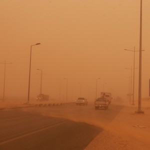 الجوف.. رياح نشطة وأتربة مثارة الثلاثاء