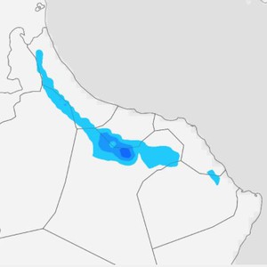 سلطنة عُمان : أمطار محلية مُتوقعة على أجزاء من جبال الحجر يوم الإثنين 28-02-2022