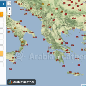 Forty degrees are now recorded in large areas of southeastern Europe.. Is this considered exceptional?