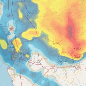 تحديث 7:30م: تزايد فُرص الأمطار على محافظة جدة قادم الوقت 