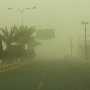 موجة الغبار تنحسر تدريجيا مساء يوم السبت