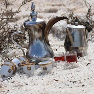 تساقط كثيف للبرد على أجزاء من رأس الخيمة