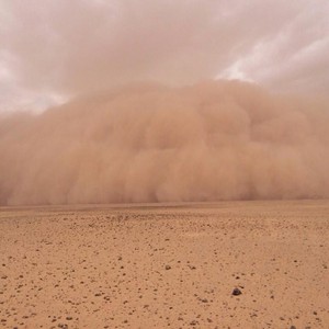 سرعة هبات الرياح تصل لأكثر من 105 كم/ساعة في رفحاء