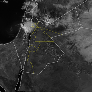 سحب رعدية على مقربة من الأغوار الوسطى وشمال البحر الميت وتجدد حالة عدم الاستقرار عشوائيًا الساعات القادمة