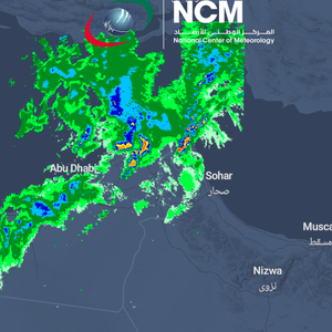 الإمارات - تحديث الساعة 2:20 بعد الظهر | زخات مُتفاوتة الغزارة من الأمطار على دبي وابوظبي اضافةً للعديد من المناطق الشمالية والشرقية