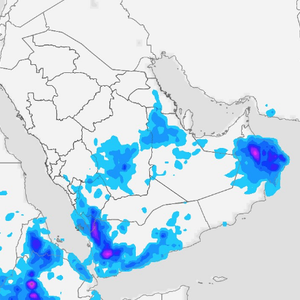 السعودية | فرص الأمطار تعود مجدداً للعاصمة الرياض وأجزاء من المنطقة الشرقية نهار الخميس