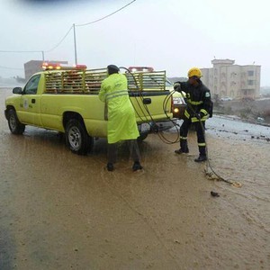 مدني الباحة يدعو المواطنين للحذر بسبب الظروف الجوية الحالية