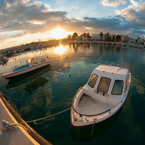 When do you travel to the island of Cyprus?