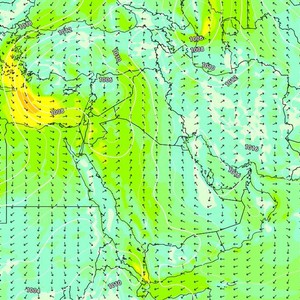 السعودية | مراقبة احتمالية اندفاع موجة من الغبار نحو أجواء المملكة مساء الأربعاء 