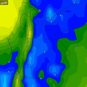 Jordan | Cold weather tonight and a further drop in temperatures tomorrow