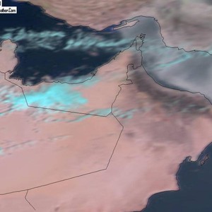 موجة غبار فوق إيران قد تطال مناطق شمال وشرق الدولة السبت