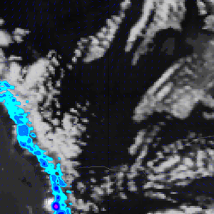اشتداد غزارة ورقعة الأمطار الرعدية في غرب وجنوب غرب السعودية وتنبيه من السيول