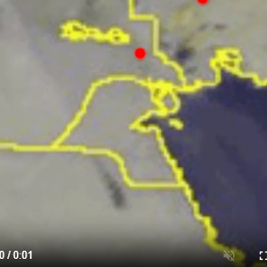 يحدث الآن | حريق ضخم في الكويت والرياح تدفع بالانبعاثات الدخانية نحو السعودية .. شاهد صور الأقمار 