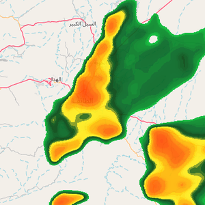 السعودية 3:00م | سحب رعدية تواصل تأثيرها على الطائف بأمطار غزيرة وعواصف رعدية
