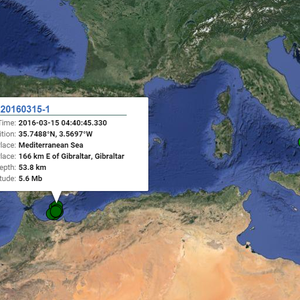 زلزال بقوة 5.6 درجات يهز سواحل المغرب 