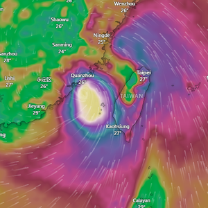 إعصار "دوكسوري" يزداد قوة ويهدد مقاطعة فوجيان مقاطعة فوجيان جنوب شرق الصين