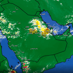 السعودية 3:30م | سحب رعدية وأمطار في شقراء والمجمعة والإحساء