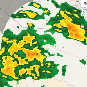 حفر الباطن | تصاعد فرص الأمطار اعتباراً من الساعة القادمة  