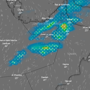 السعودية | أمطار على الربع الخالي يوم الثلاثاء .. تفاصيل