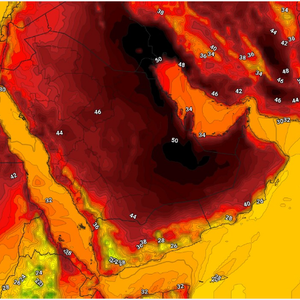 تنبيه مبكر | ارتفاعات متتالية على الحرارة لتقارب الـ 50 مجدداً مطلع ومنتصف الاسبوع