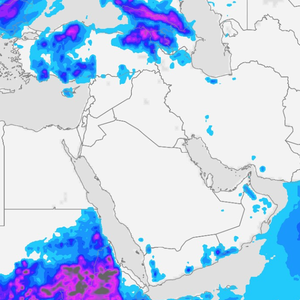 الوطن العربي | أمطار رعدية موسمية في عدة دول عربية خلال عطلة نهاية الأسبوع.. تفاصيل