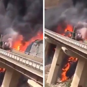 بالفيديو | حادث عقبة شعار في السعودية.. فيديو مروع خدع الآلاف