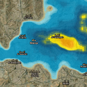 هام - مكة المكرمة | سُحب رعدية وأمطار متوقعة بعد قليل .. شاهد الرادار
