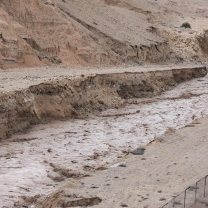 بدء فيضان "سد وادي الكرك" .. وتحذيرات من سيول جارفة 