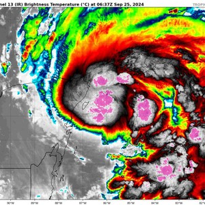 آخر التطورات : العاصفة المدارية هيلين تتحول لإعصار اليوم وتصل سواحل أمريكا الجنوبية الخميس