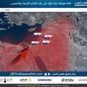 حرارة الصيف الحقيقية تطرق أبواب المنطقة الأربعاء والخميس 