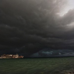 مشاهد مهيبة للأجواء في الشعيبة جنوب جدة 